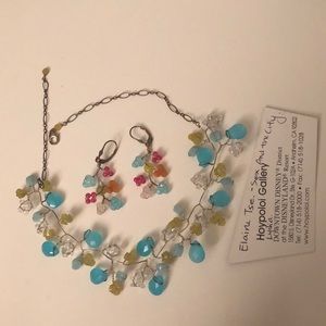 Featured on Sex and the City necklace and earrings